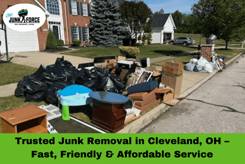 Trusted Junk Removal in Cleveland, OH – Fast, Friendly & Affordable Service