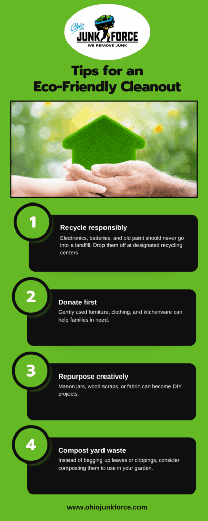 Tips for an Eco-Friendly Cleanout