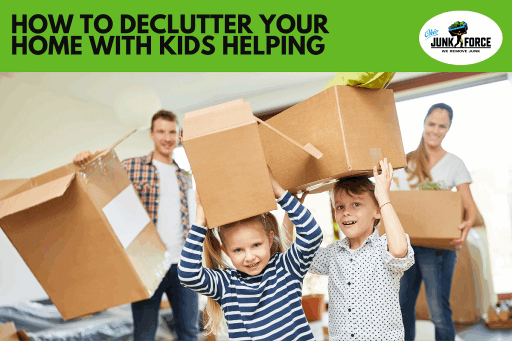 How to Declutter Your Home With Kids Helping
