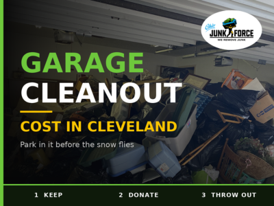 Garage cleanout cost in Cleveland.