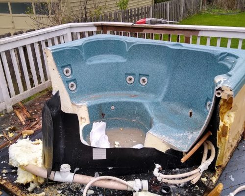 Broken Hot Tub